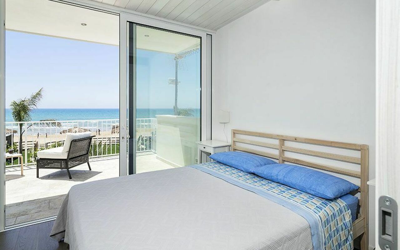 Logement Marina: chambre à coucher