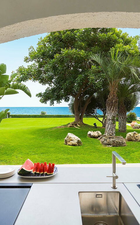 Blu Moon: Balcon / Terrasse / Patio, Extérieur, Jardin, Vues