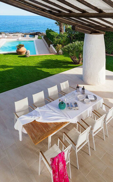 Blu Moon: Balcon / Terrasse / Patio, bassin, Extérieur, Jardin, Vues