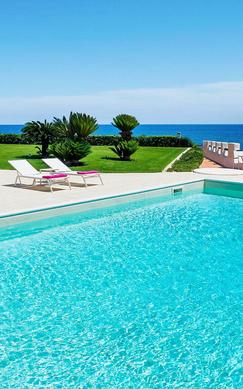 Blu Moon: bassin, Jardin, Vues