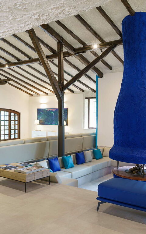 Blu Moon: Salle commune, Salon