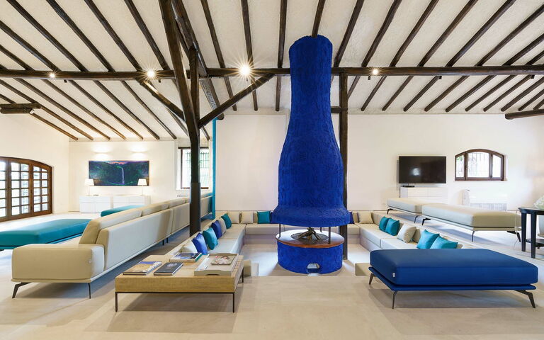 Blu Moon: Salle commune, Salon