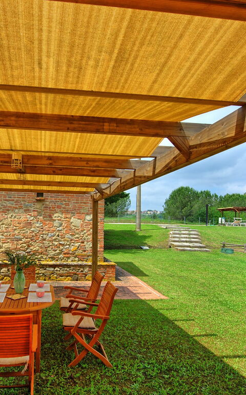 Casale Chiara: Jardin