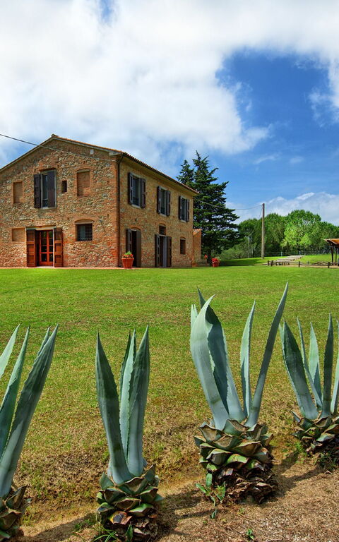 Casale Chiara: Jardin