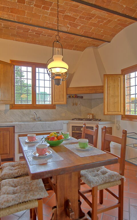 Casale Chiara: Cuisine, Salle à manger