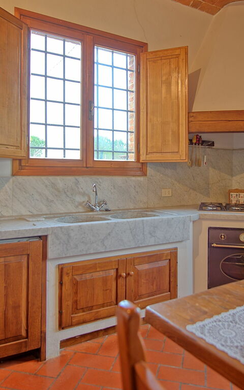 Casale Chiara: Cuisine, Salle à manger