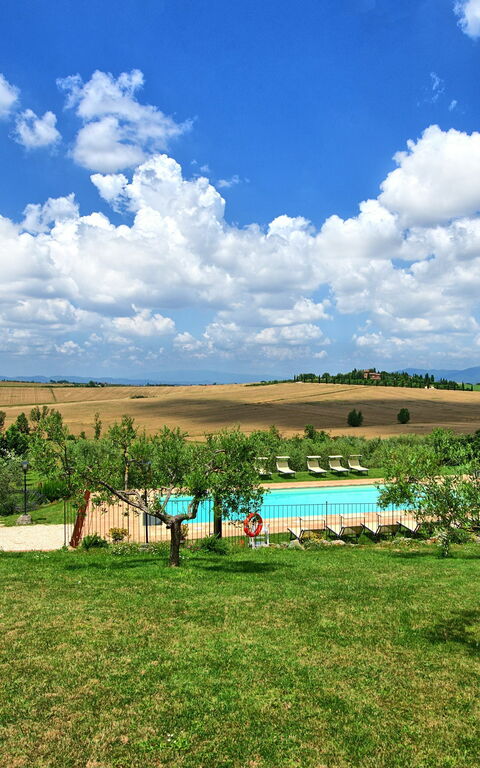 Villa Farneta: Jardin