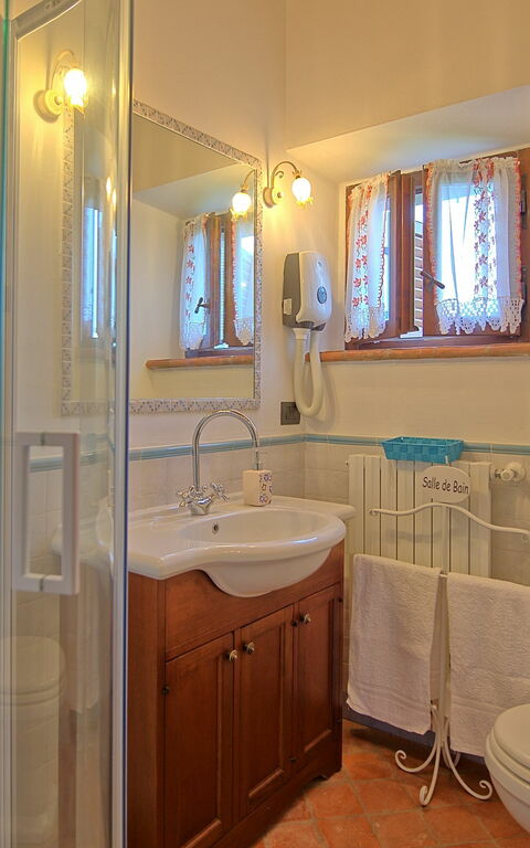 Villa Farneta: Salle de bain