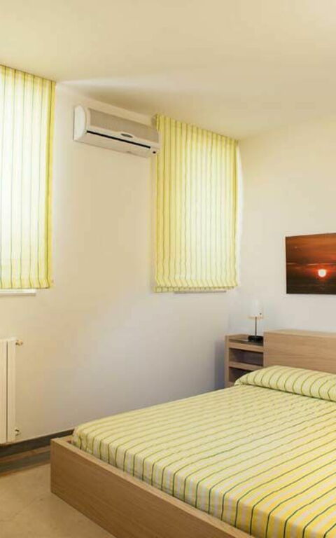 Villa Vendicari: chambre à coucher