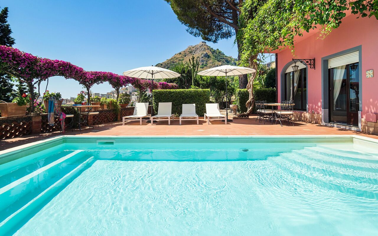 Villa La Boheme: bassin, Été, Extérieur, Jardin