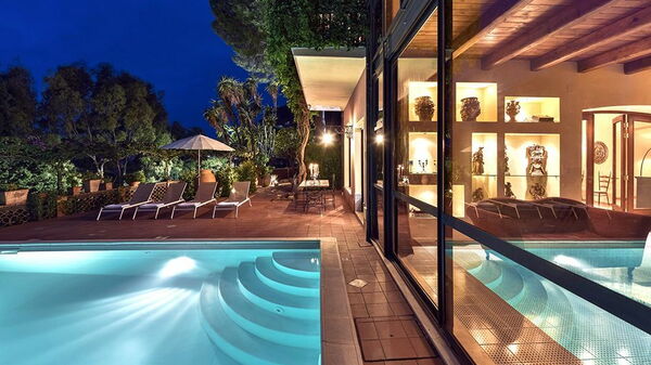 Villa la Boheme: bassin, Été, Extérieurs