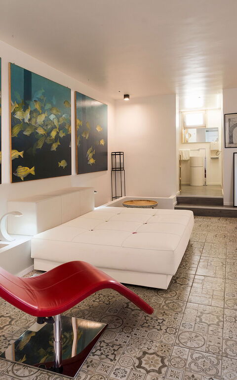 Villa Luna: chambre à coucher