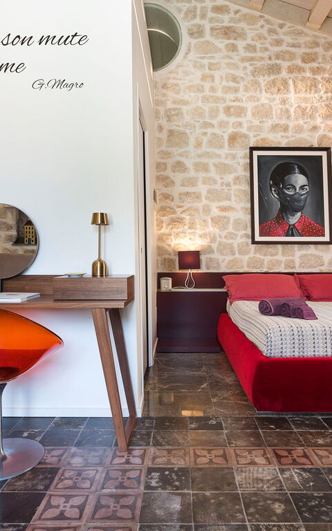 Villa Luna: chambre à coucher