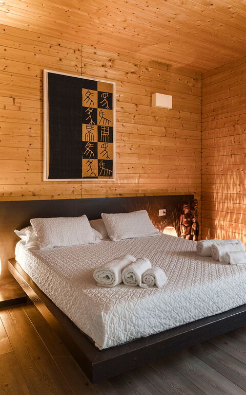 Villa Luna: chambre à coucher