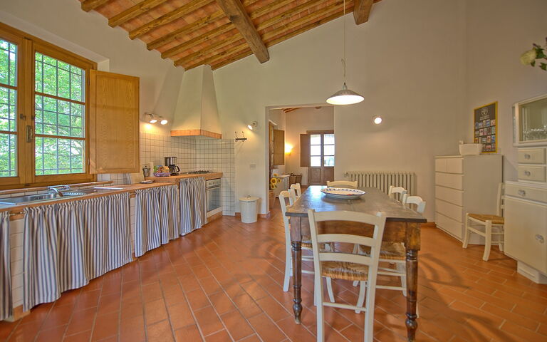 Casa Legoli: Cuisine, Salle à manger