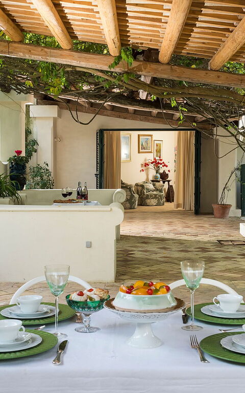 Villa San Ciro: Balcon / Terrasse / Patio