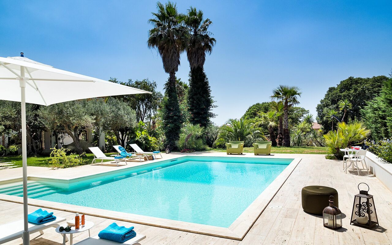 Villa San Ciro: bassin