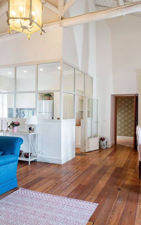 Villa La Capinera: Salle à manger, Salon