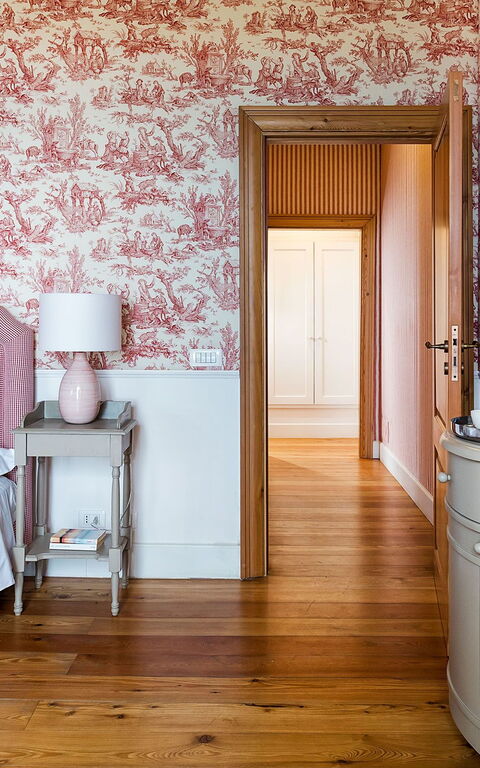 Villa La Capinera: chambre à coucher, Salle de bain