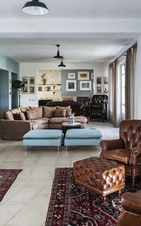 Villa Casi o Cantu: Salon