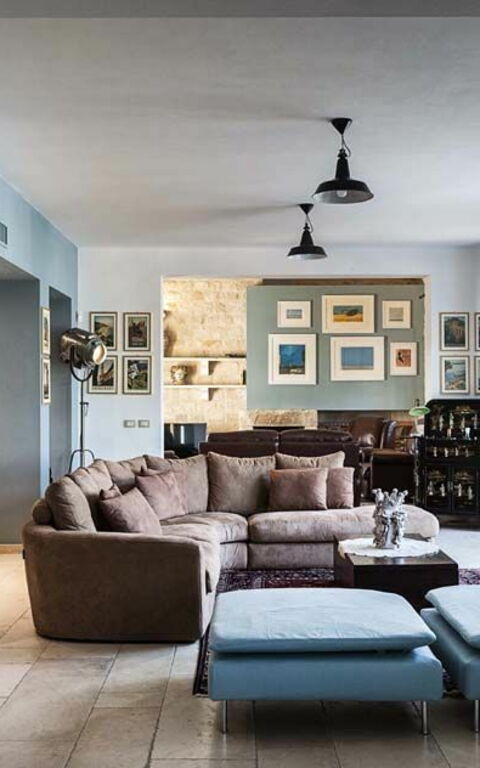 Villa Casi o Cantu: Salon