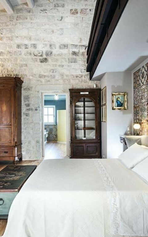 Villa Casi o Cantu: chambre à coucher