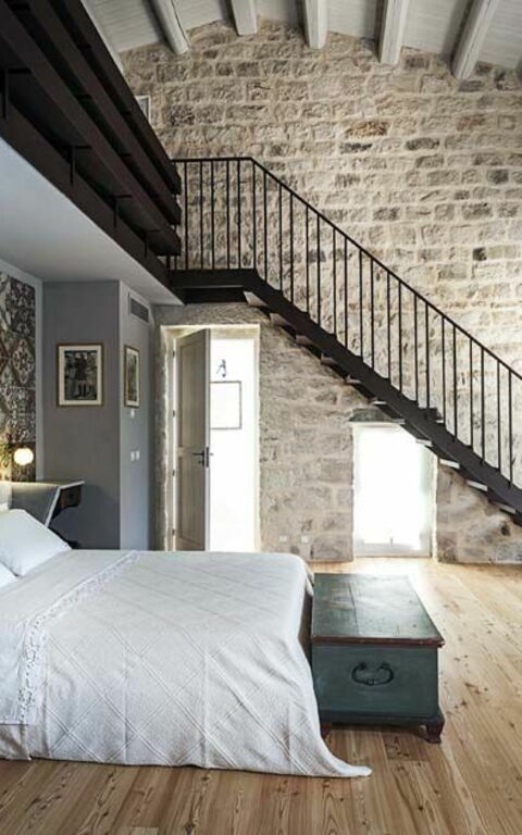 Villa Casi o Cantu: chambre à coucher