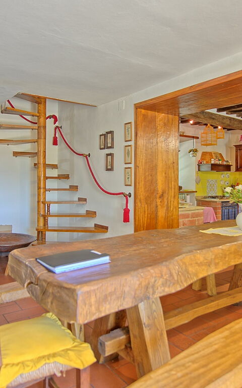 Casale San Martino: Cuisine, Salle à manger, Salon