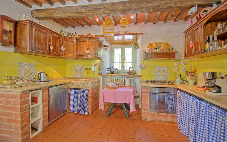 Casale San Martino: Cuisine, Salle à manger