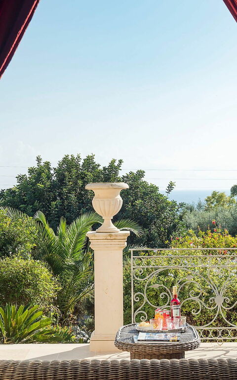 Villa Drago Spa: Balcon / Terrasse / Patio
