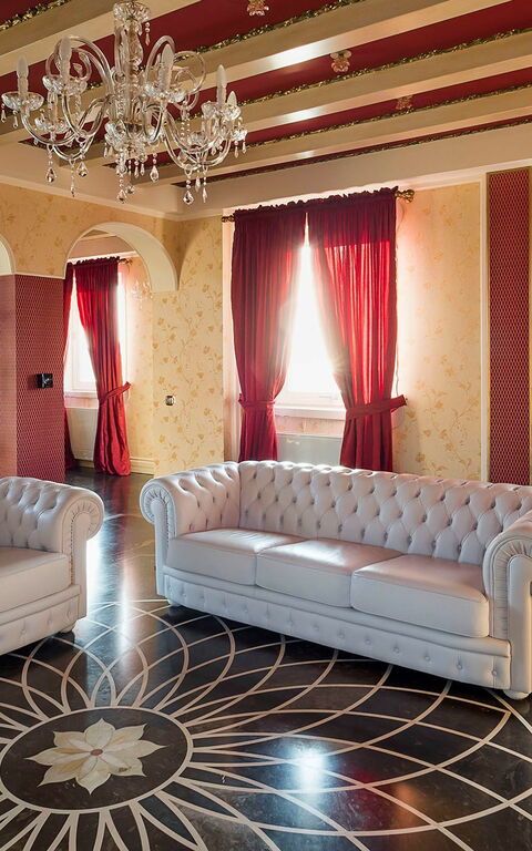 Villa Drago Spa: Salon