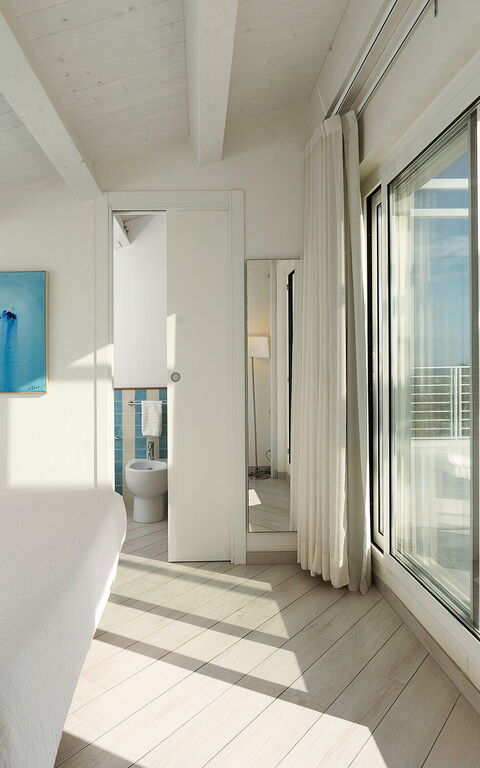 Villa Blumarine: chambre à coucher