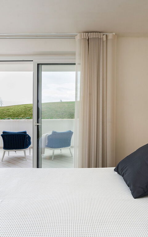 Villa Blumarine: chambre à coucher