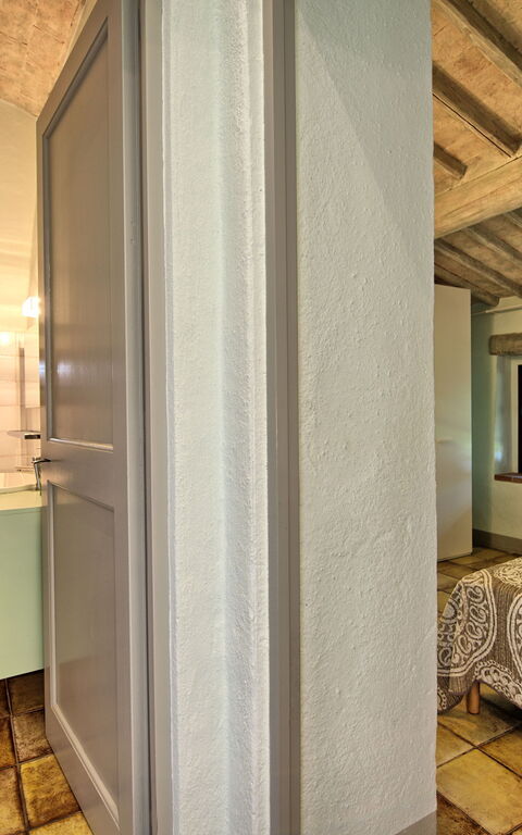 Villa Sonia: chambre à coucher, Salle de bain