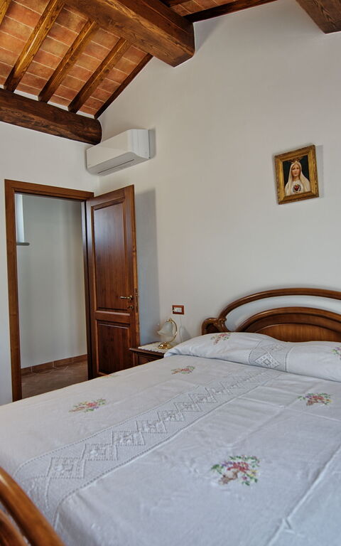 Casa Violina: chambre à coucher