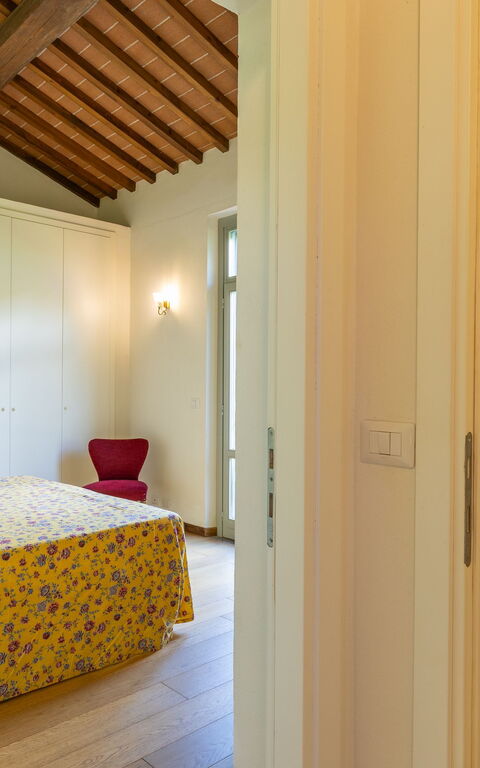 Villa Cangeli: chambre à coucher, Salle de bain