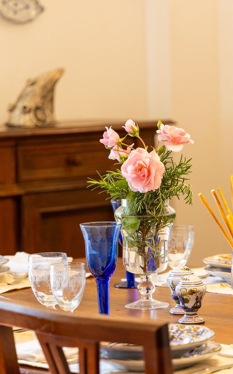 Villa Cangeli: Salle à manger