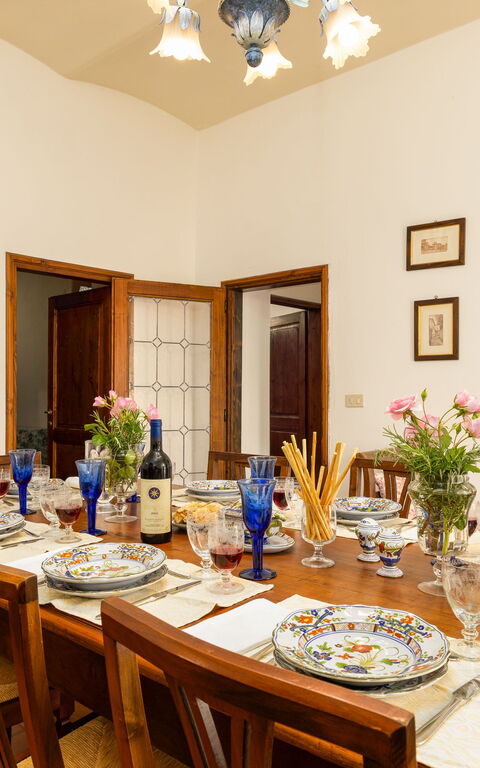 Villa Cangeli: Salle à manger