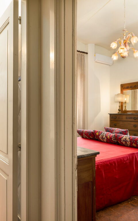 Villa Cangeli: chambre à coucher, Salle de bain