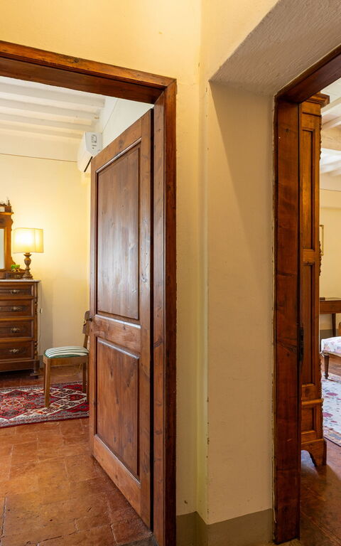 Villa Cangeli: chambre à coucher