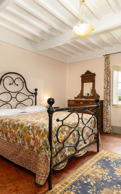 Villa Cangeli: chambre à coucher