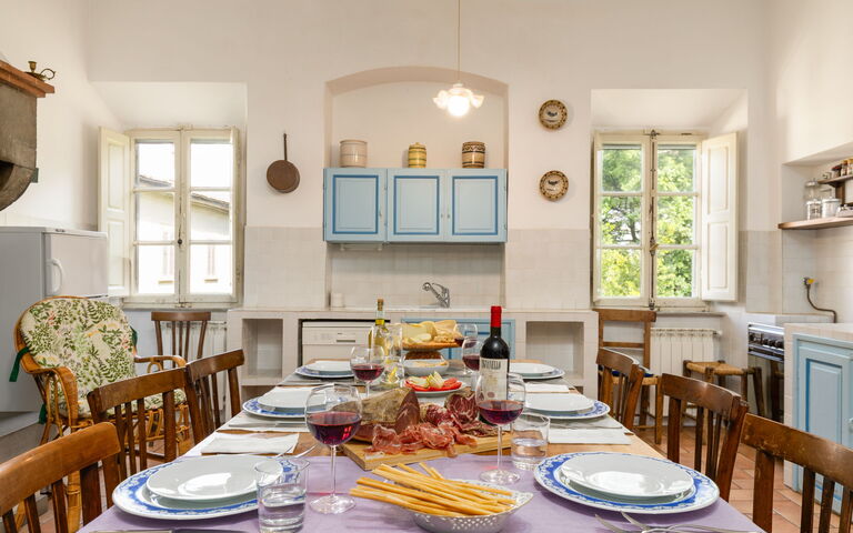 Villa Cangeli: Cuisine, Salle à manger