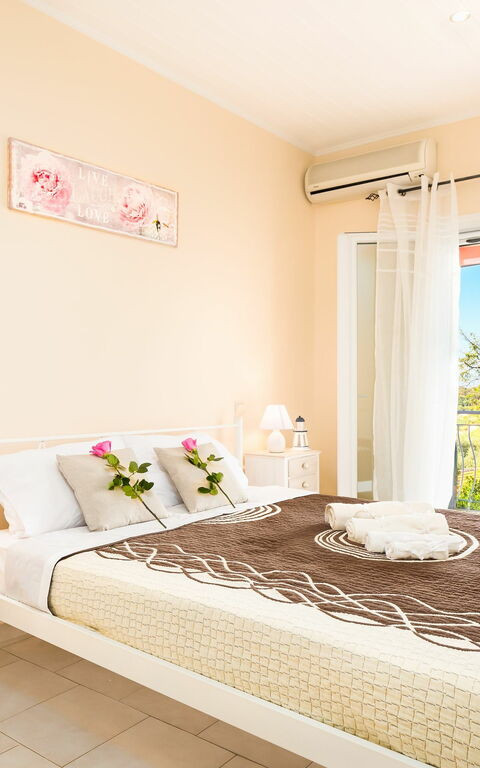 Villa Giador: chambre à coucher