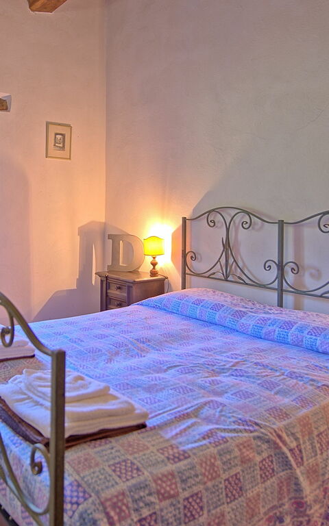 Villa Gualchiere: chambre à coucher