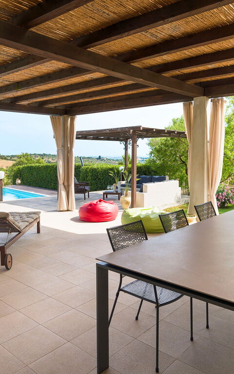 Villa Mara: Balcon / Terrasse / Patio, bassin, Extérieur