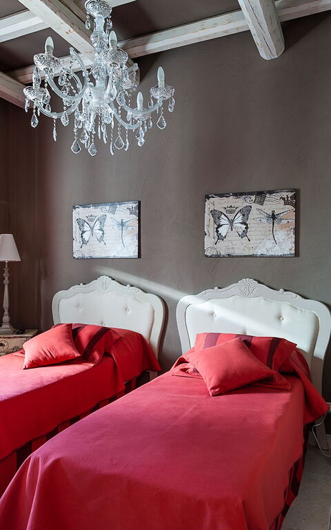 Villa Pigna Bianca: chambre à coucher