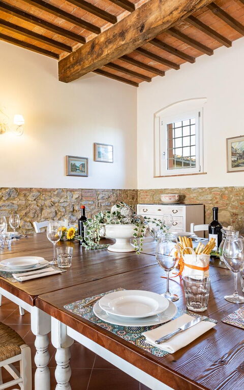 Villa Bonriposo: Salle à manger