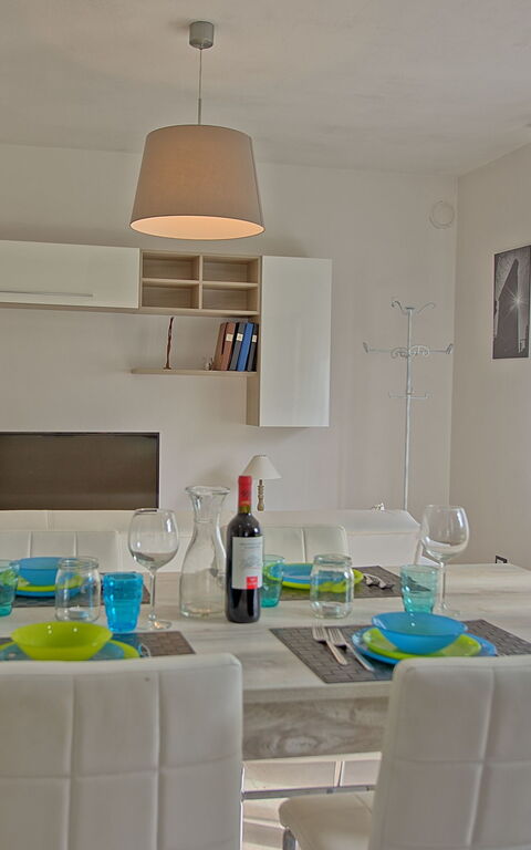 Casa Al Bosco: Salle à manger, Salon