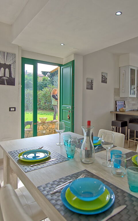 Casa Al Bosco: Cuisine, Salle à manger