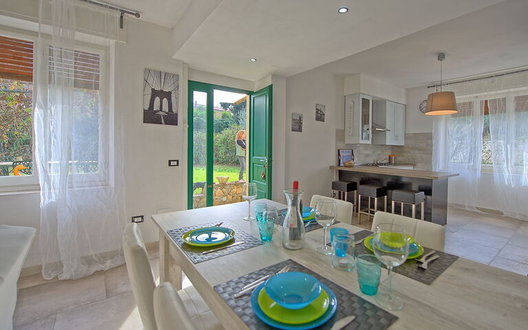 Casa Al Bosco: Cuisine, Salle à manger